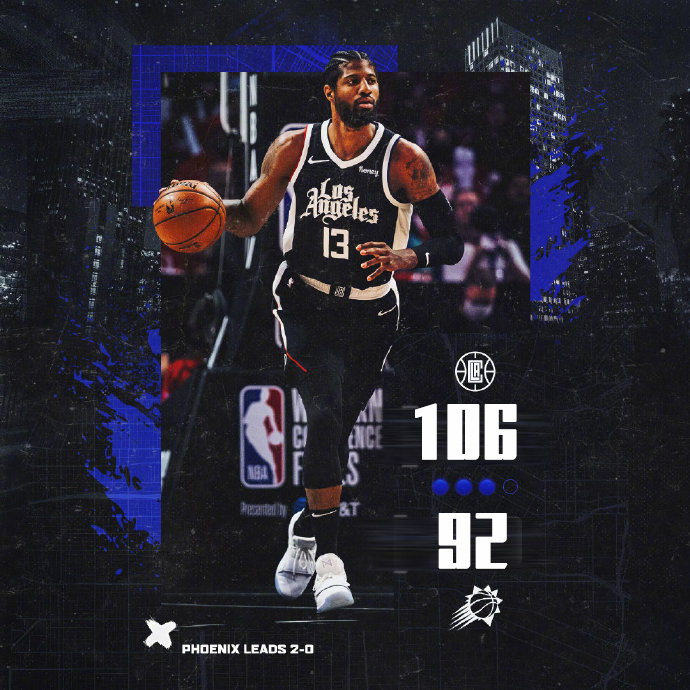 快船106-92险胜<a href=/look/lanqiuzhibo/bucks/ target=_blank class=infotextkey>雄鹿</a> 乔治27+15+8 雷吉23分 保罗15+12