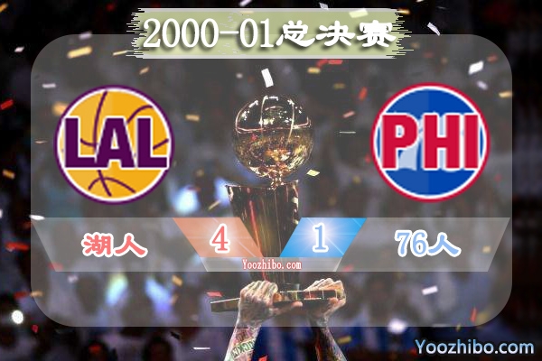 2000-01赛季NBA总决赛最有价值球员(FMVP),奥尼尔当选