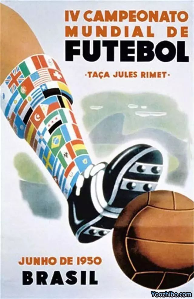 1950巴西世界杯海报: