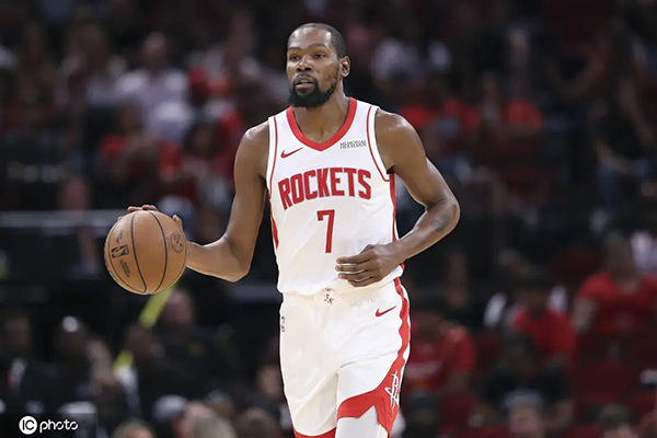 杜兰特9000万降薪续约火箭 剑指终老与争冠